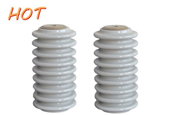 ANSI 13.3kN 14.4kV Porcelain High Voltage Standoff Insulators - photo 1