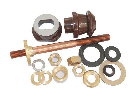 Porcelain DT1-250A Bushing Assembly With Copper Busbar - photo 1