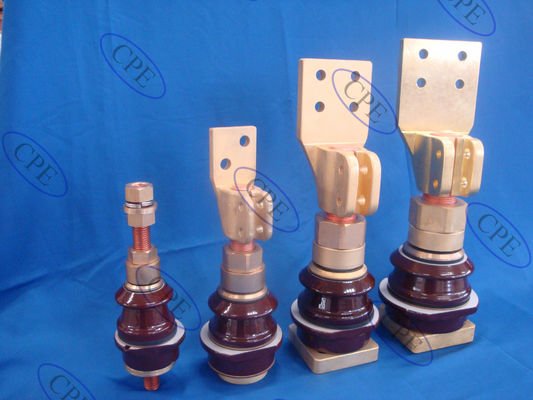 ANSI Threaded Porcelain Low Voltage Bushing Assembly For Transformer - photo 1