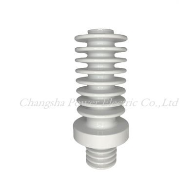 White Glazed 15kv Gas Insulated Bushing For Transformer - photo 1