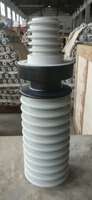 IEC Standard 432mm Height Gas Insulated Bushing White Color OEM - photo 1