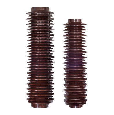 Brown Glazed YWZ-66 Lightning Arrester Insulator IEC-99-4 - photo 1